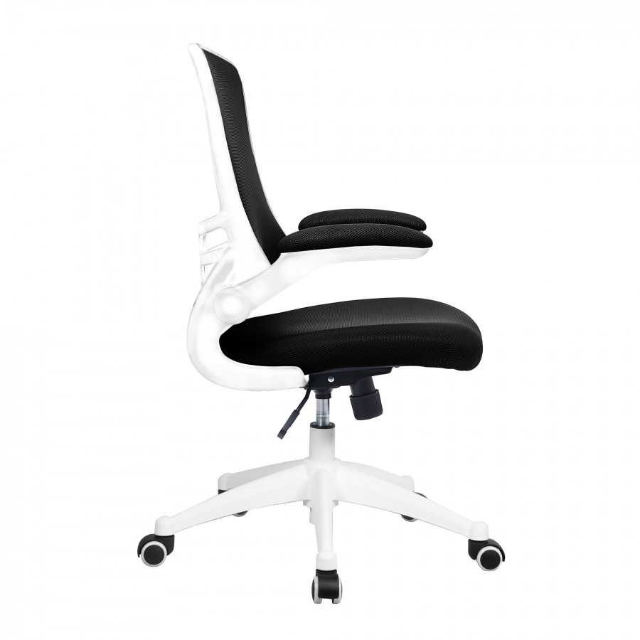 Luna White Mesh Designer Office Chair